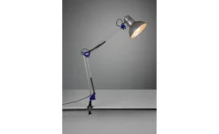 Lampada ufficio tajo 1 luce 40 watt altezza 58 centimetri portalampada E27 alluminio