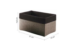 Lavanda organizer color moka grande