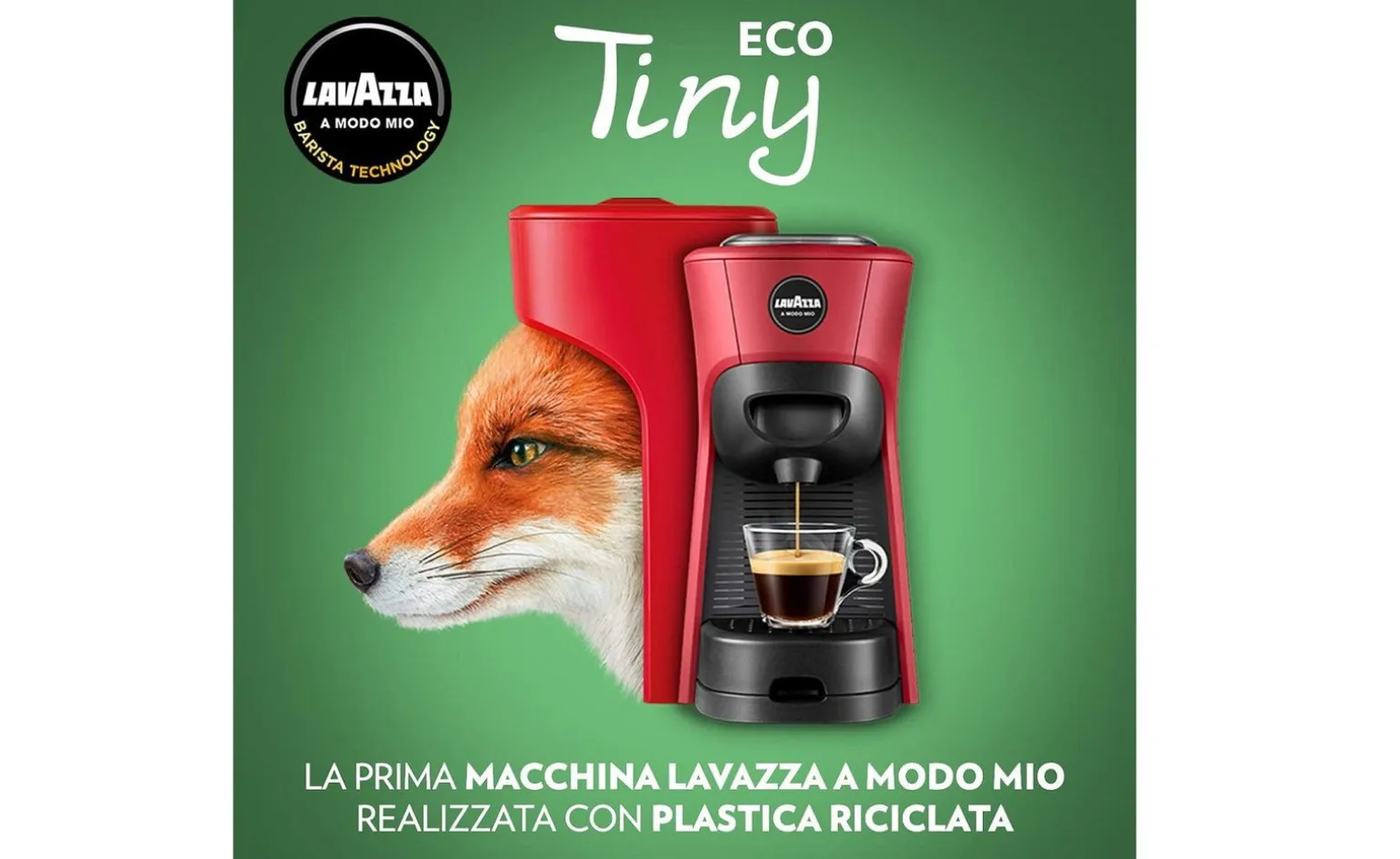 Lavazza A Modo Mio Tiny Eco rossa