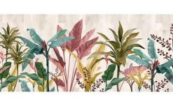 Leaves canvas banana 52x122 cm