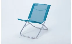 Lia sedia da mare bassa blu