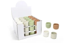 Lilly vaso in ceramica h7,5 cm colori assortiti