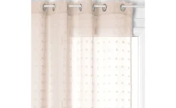 Lily tenda beige con pois 140x240 cm