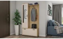 Linea ingresso rovere chiaro e cachemire