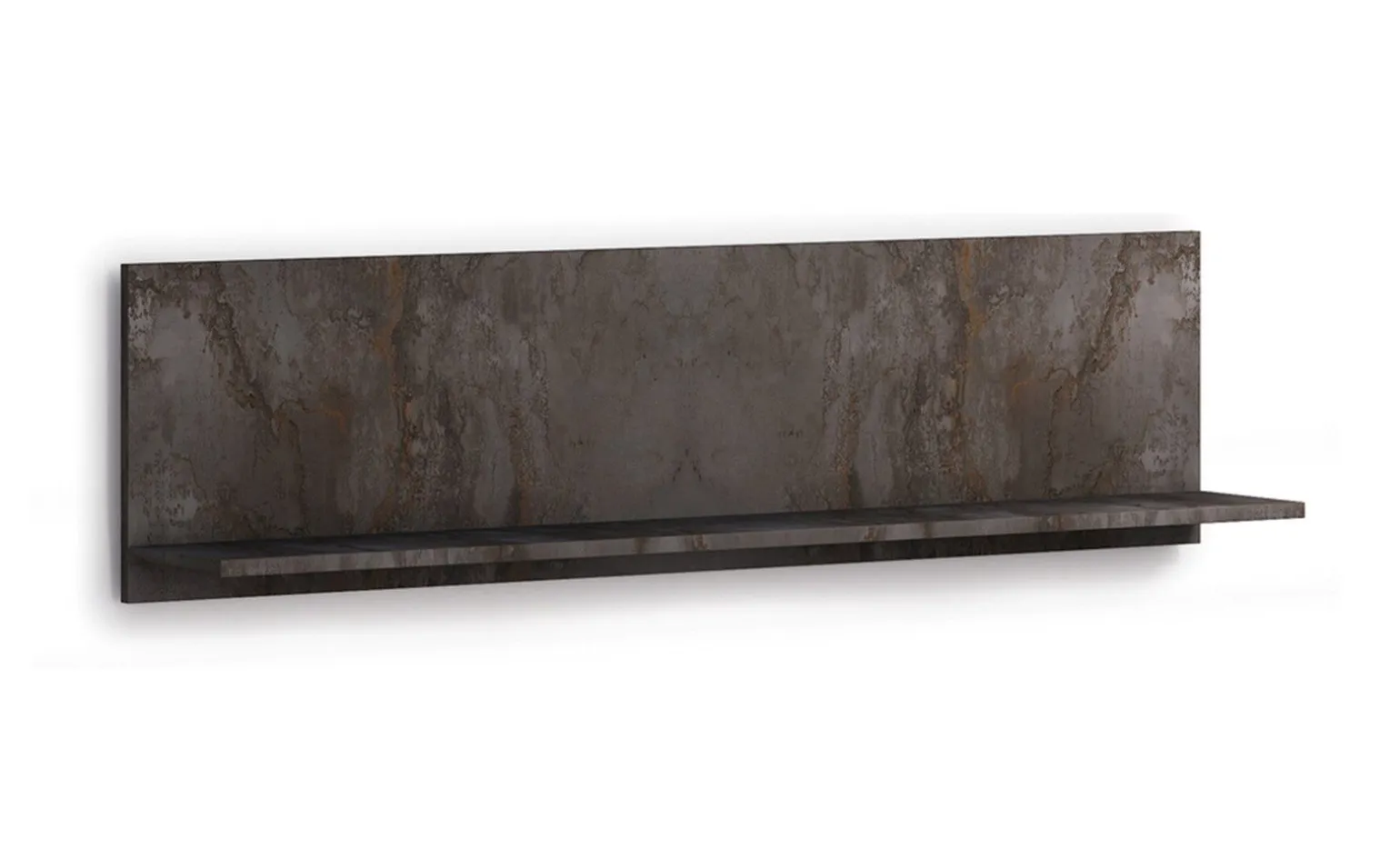 Lisbona mensola in pannello colore grigio L140 cm