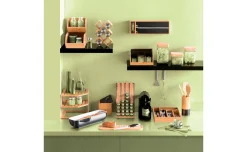 Liv organizer da cucina in bamboo 30x17 cm