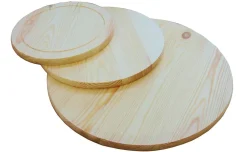 Meeting tagliere rotondo legno abete Ø 30 cm