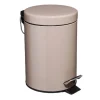 Metal Brown cestino rifiuti 3 litri in metallo