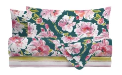 Miami teal completo letto 2 piazze