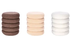 Micah pouf in velluto colori assortiti h44 cm