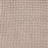 Mini tappeto bagno beige in poliestere 50x80 cm