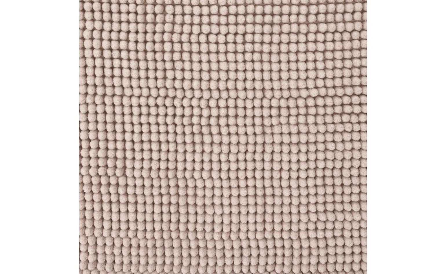 Mini tappeto bagno beige in poliestere 50x80 cm