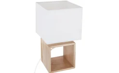 Mira lampada da tavolo E14 40W in legno