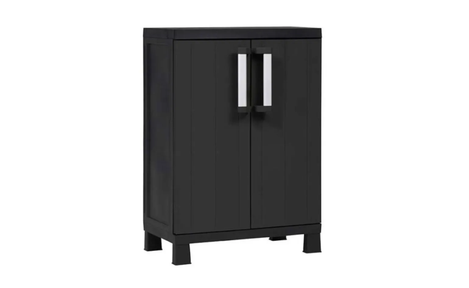Mobile garage midi nero 65x37 cm