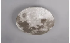Moonika plafoniera led effetto luna Ø40 cm
