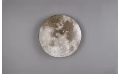 Moonika plafoniera led effetto luna Ø40 cm