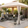 Muffin gazebo beige 300x360x270 cm