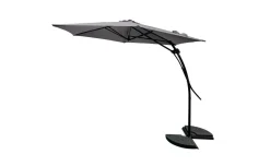 Nairobi ombrellone tondo Ø300 cm grigio