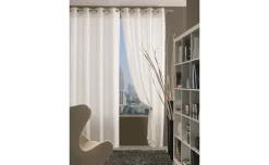 Newyork tenda bianco con anelli 140x280 cm