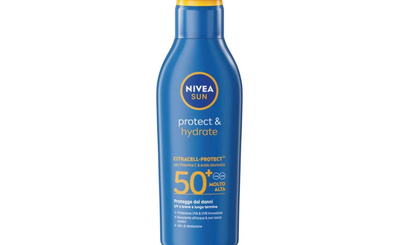 Nivea Solare Protect & Hydrate Latte Sfp50+ 200 Ml