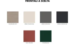 Noa cucina 390 cm colori a scelta