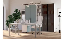 Office mobile ufficio con ante e cassetti