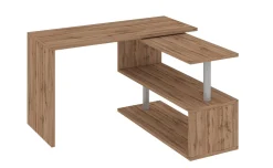 Opera scrivania girevole reversibile legno naturale