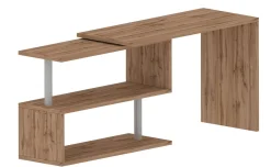 Opera scrivania girevole reversibile legno naturale