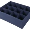 Organizer 12 scomparti blu - 34x25,5 cm