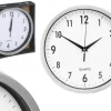 Orologio moderno grigio Ø25 cm