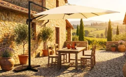 Ortigia ombrellone 4x3 beige