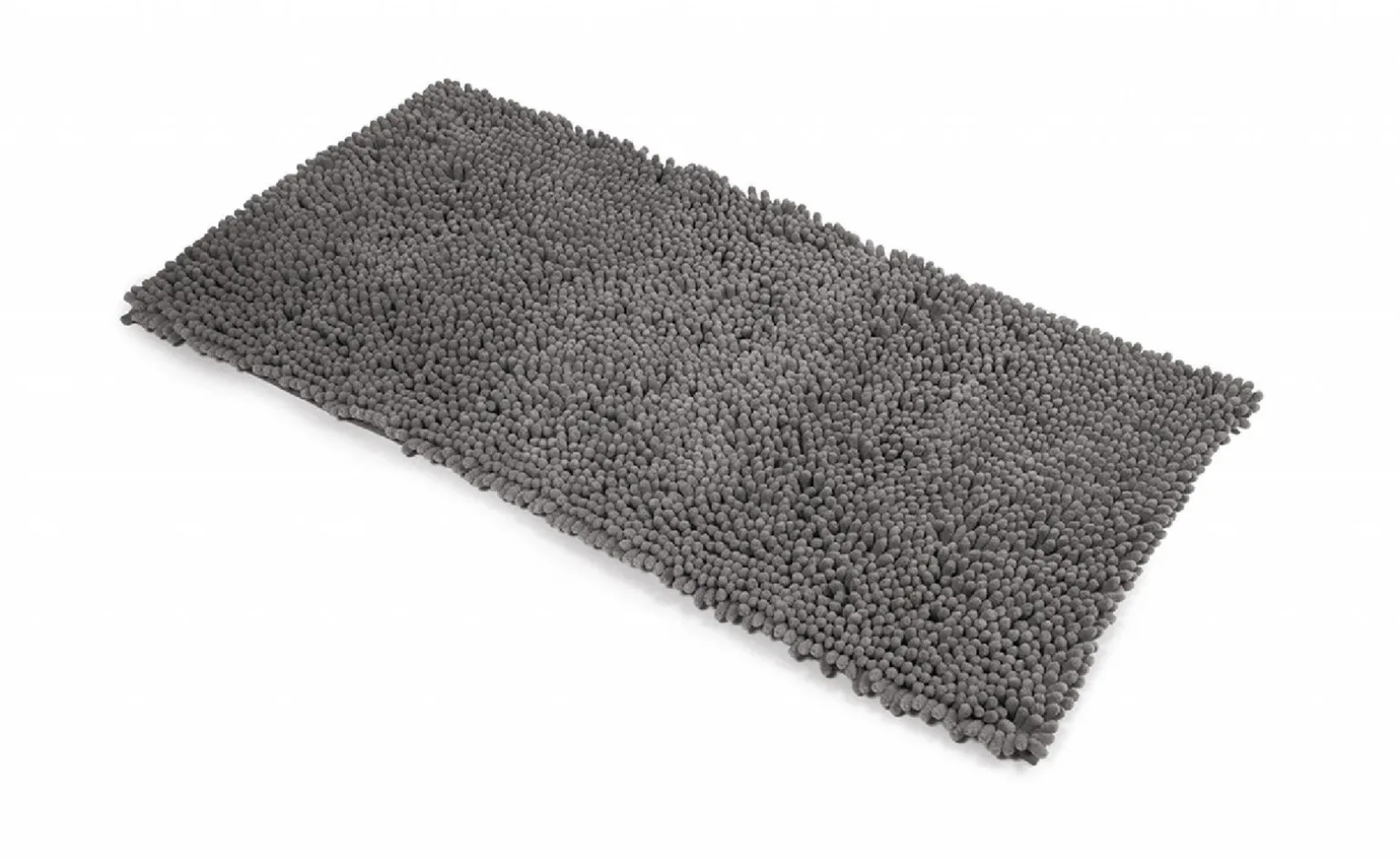 Passatello tappeto bagno grigio scuro 50x80 cm