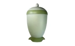 Pattumiera con coperchio 25 litri color verde