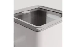 Peek box contenitore per alimenti grigio