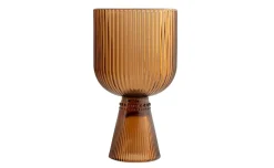 Peony amber calice in vetro 27 cl