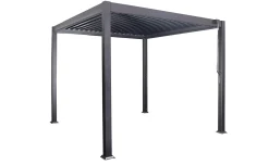 Pergola bioclimatica antracite 300x300 cm