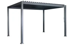 Pergola bioclimatica antracite 390x300 cm