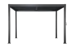 Pergola bioclimatica antracite 390x390 cm