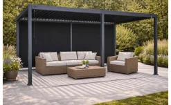 Pergola bioclimatica antracite 585x300 cm