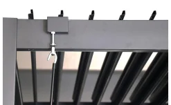 Pergola bioclimatica antracite 585x300 cm