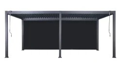 Pergola bioclimatica antracite 585x300 cm