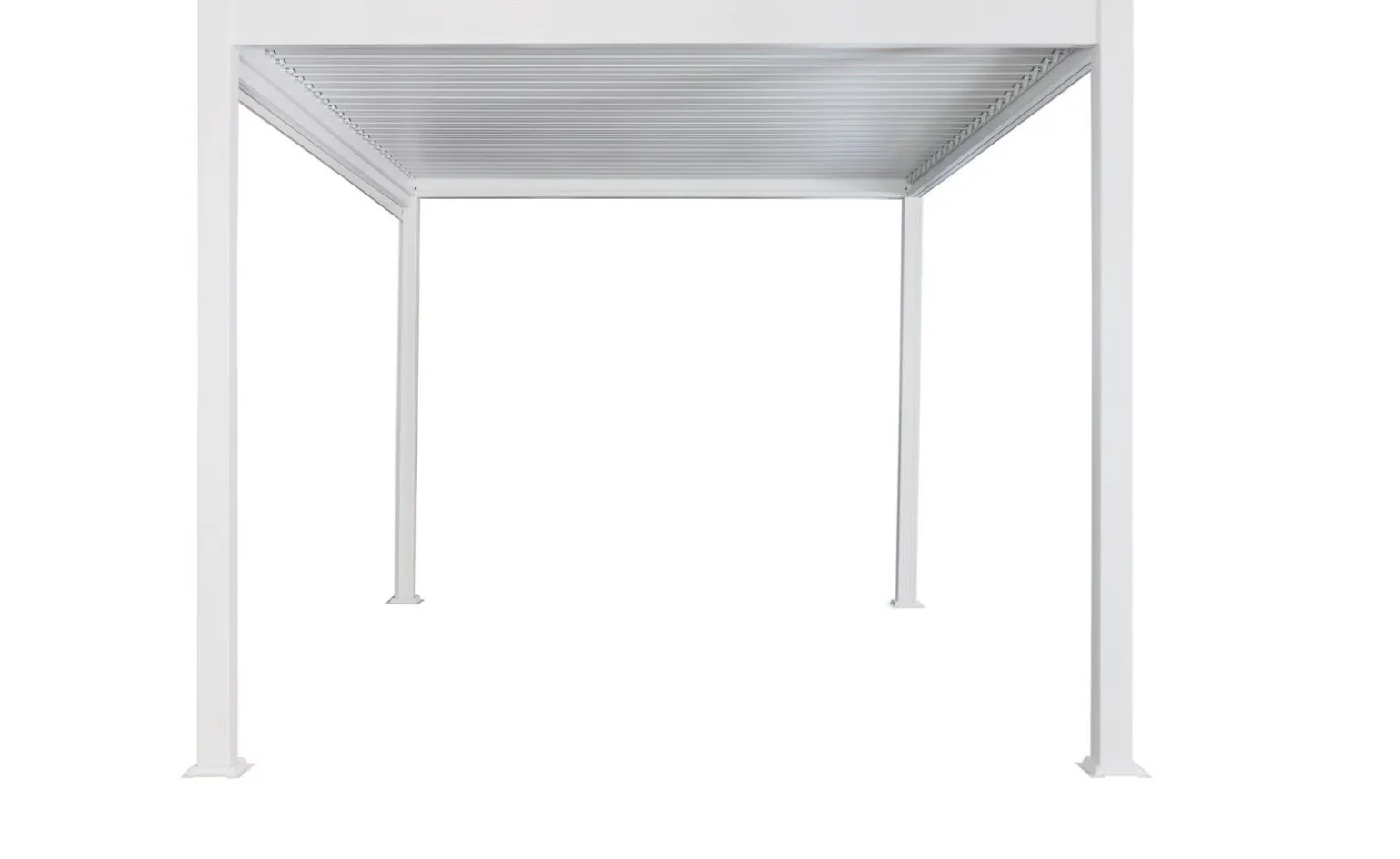 Pergola bioclimatica bianca 390x300 cm