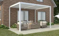 Pergola bioclimatica bianca 390x300 cm