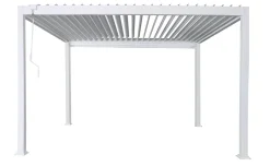 Pergola bioclimatica bianca 390x300 cm