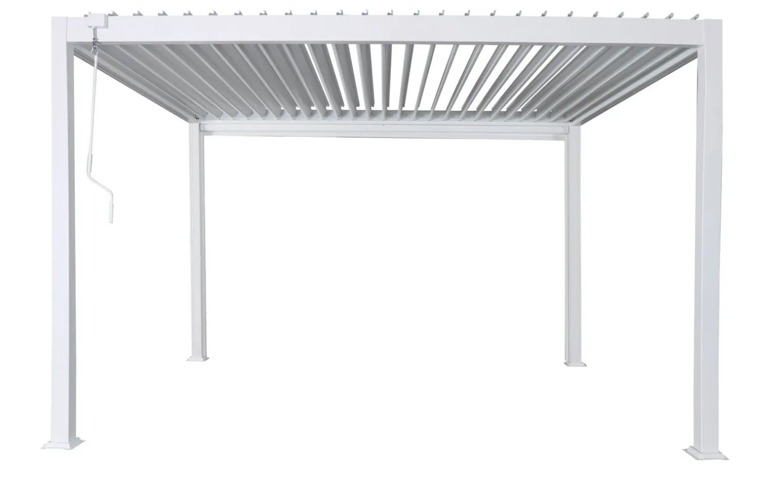 Pergola bioclimatica bianca 390x300 cm