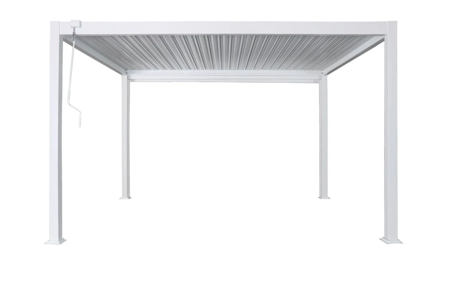 Pergola bioclimatica bianca 390x300 cm