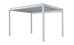 Pergola bioclimatica bianca 390x300 cm