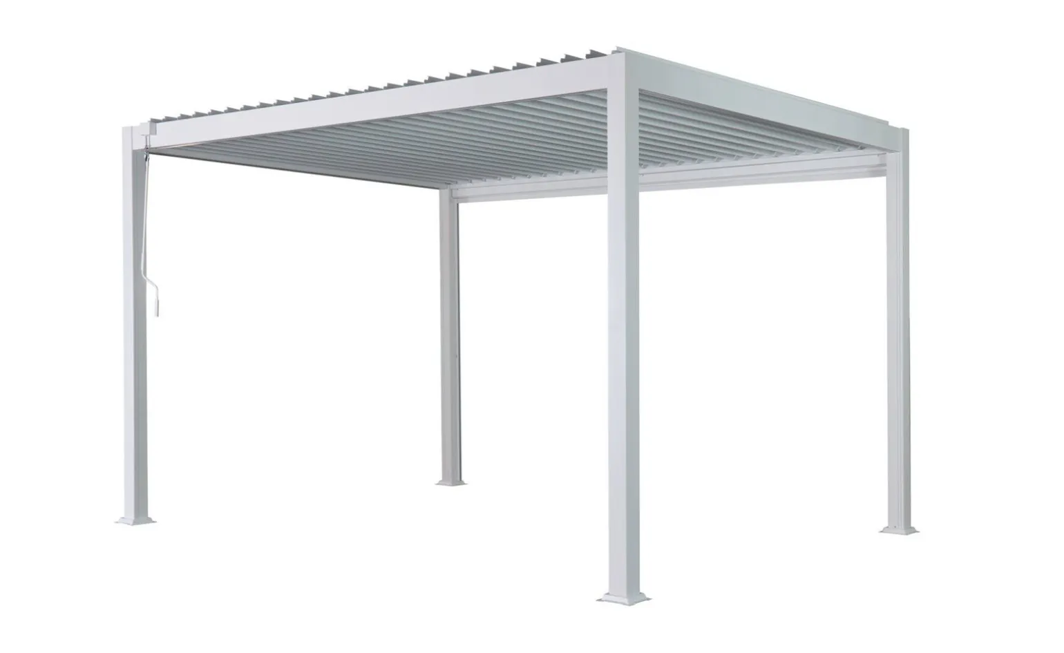 Pergola bioclimatica bianca 390x300 cm