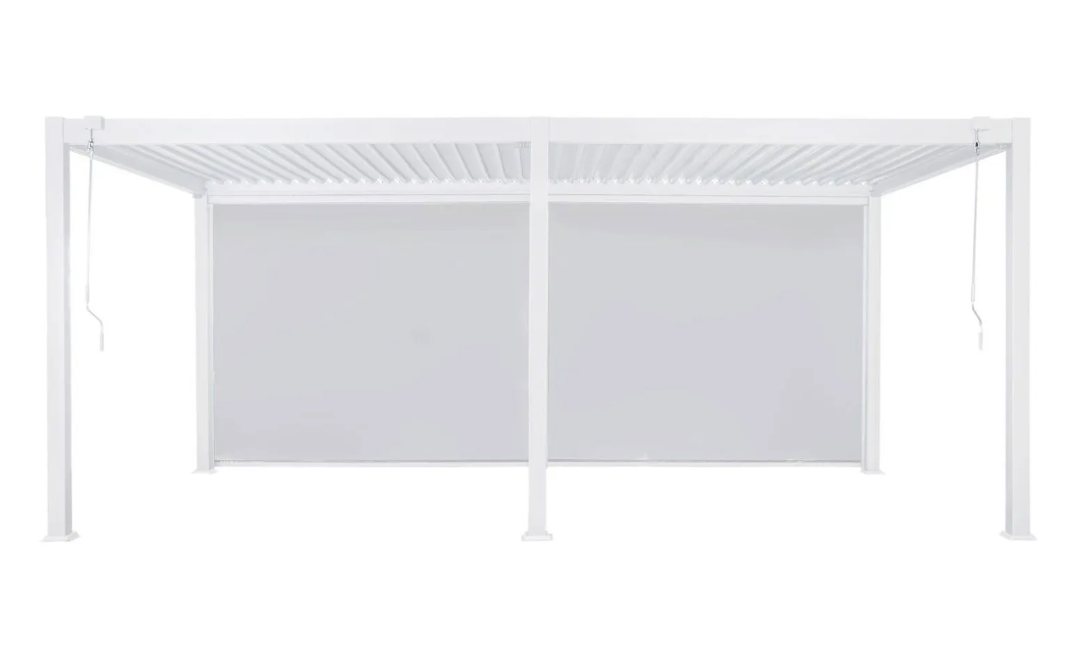 Pergola bioclimatica bianca 585x300 cm