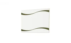 Perla specchiera a onde 70x90 cm
